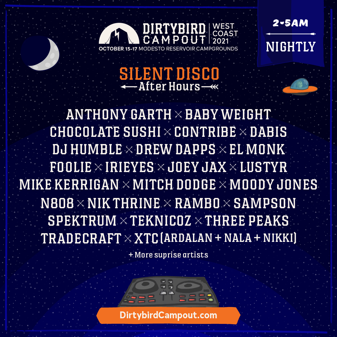 Dirtybird Campout 2021 - Silent Disco